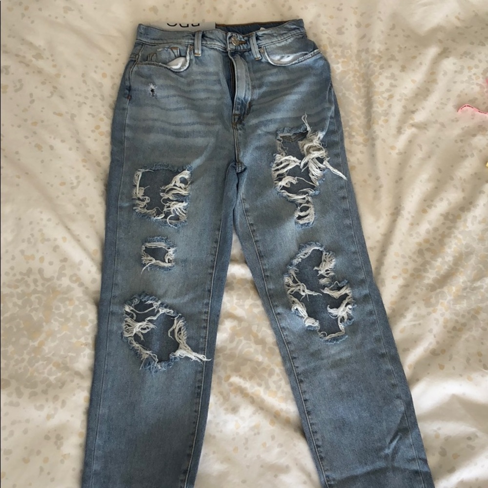 BDG ripped light denim jeans